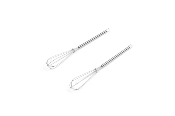 Fox Run Mini Whisk, Set of 2, 7.25" x 1.25" x 1.25"
