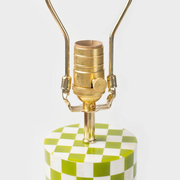 Checker Table Lamps - NEW colors