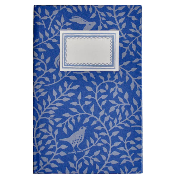 Hardback Notebook Dancing Hare Blue