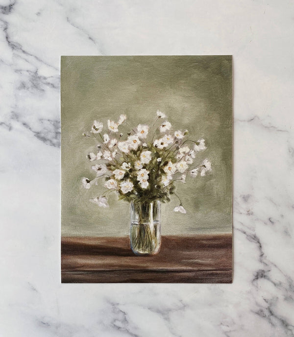 LES FLEURS - Art Print (unframed)