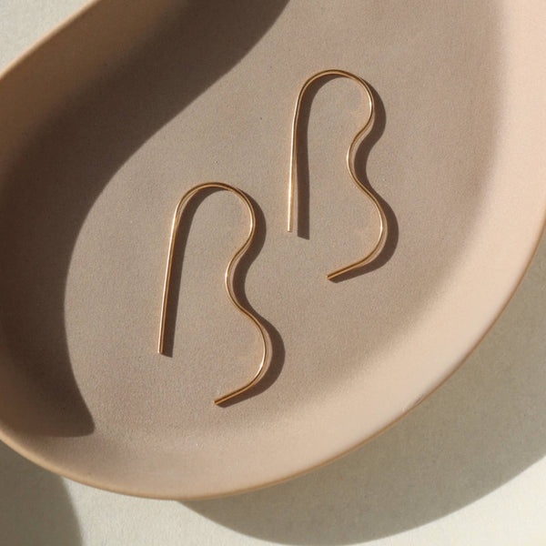 Bubble Slide Earrings in 14k Gold Fill or Sterling Silver