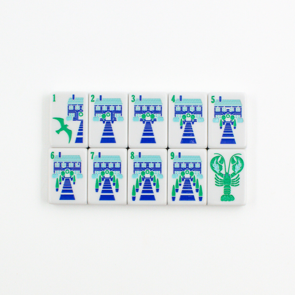 THE NEW ENGLAND SERIES | Mahjong with Nautical Flair