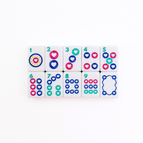 MINI TRAVEL MAHJONG | Mini Anywhere Series | White