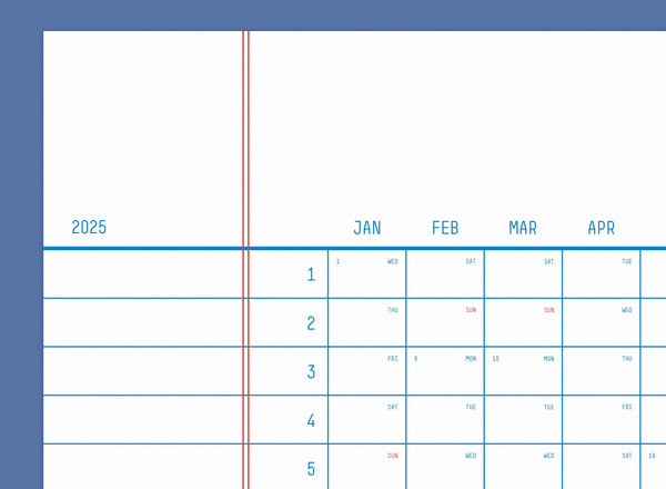 2026 Classic Calendar 70x100cm