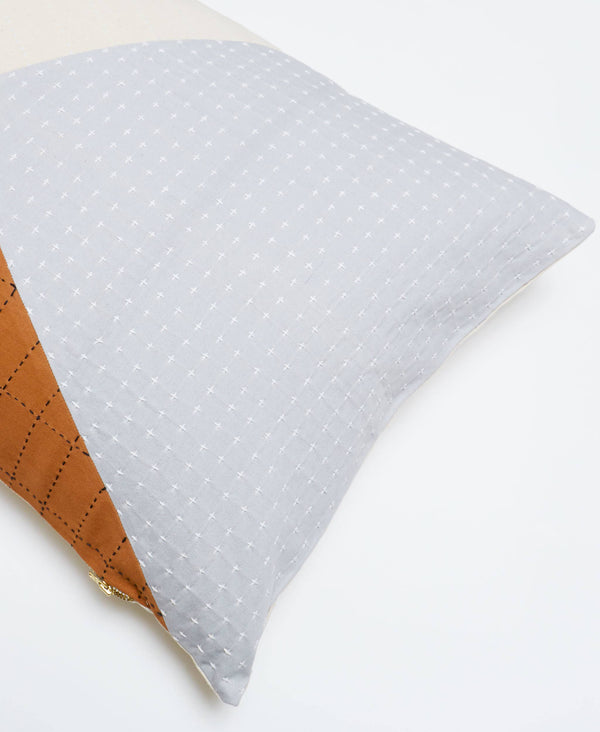 Naari Colorblock Lumbar Pillow Cover