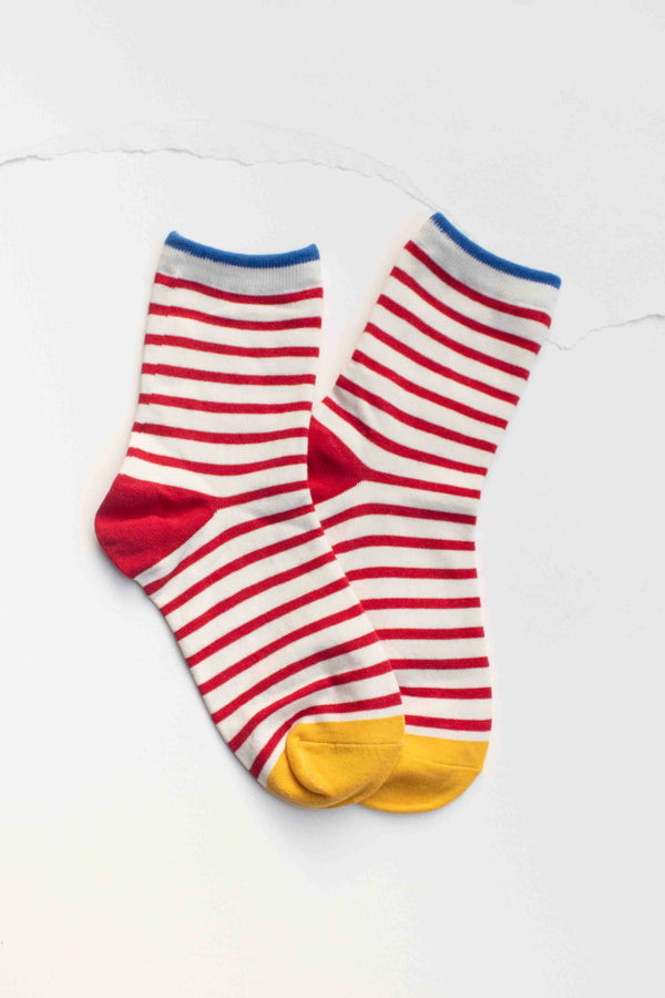 Classic Stripe Cotton Socks