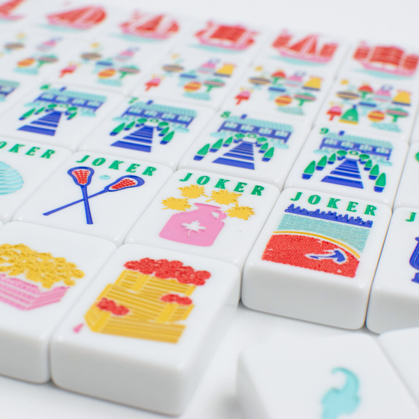 THE NEW ENGLAND SERIES | Mahjong with Nautical Flair