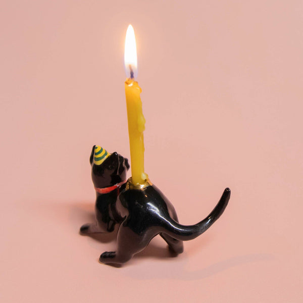 Black Cat Cake Topper