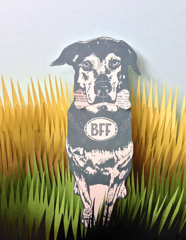 BFF dog gift card