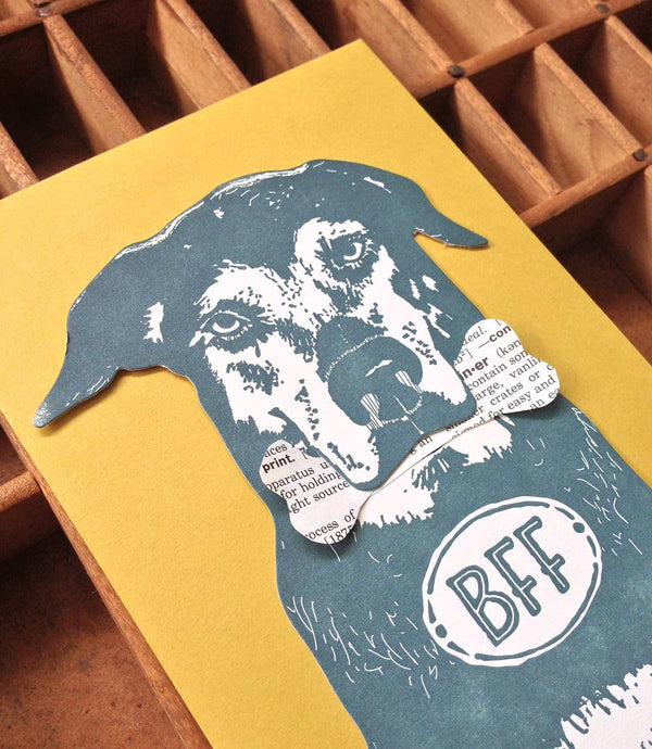 BFF dog gift card