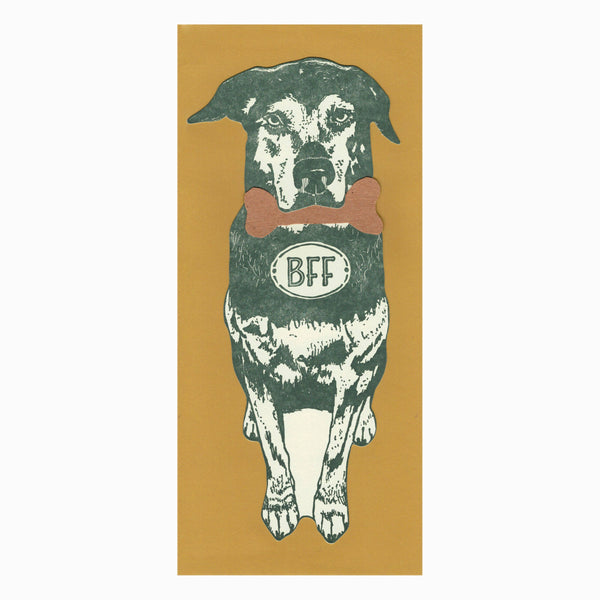 BFF dog gift card