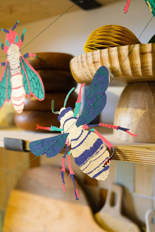 INSECTS SEWN GARLAND
