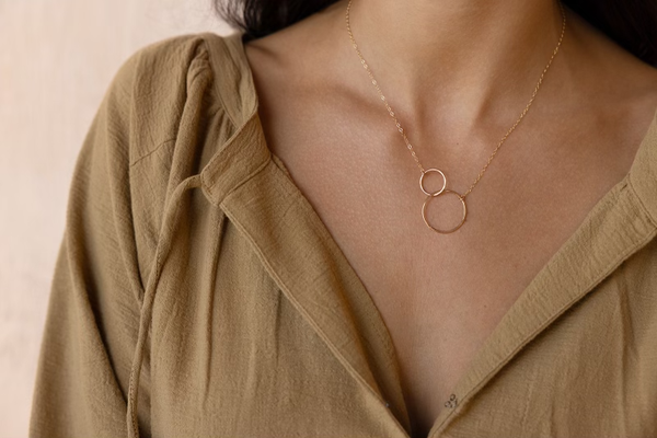 Unity Necklace in 14k Gold Fill or Sterling Silver