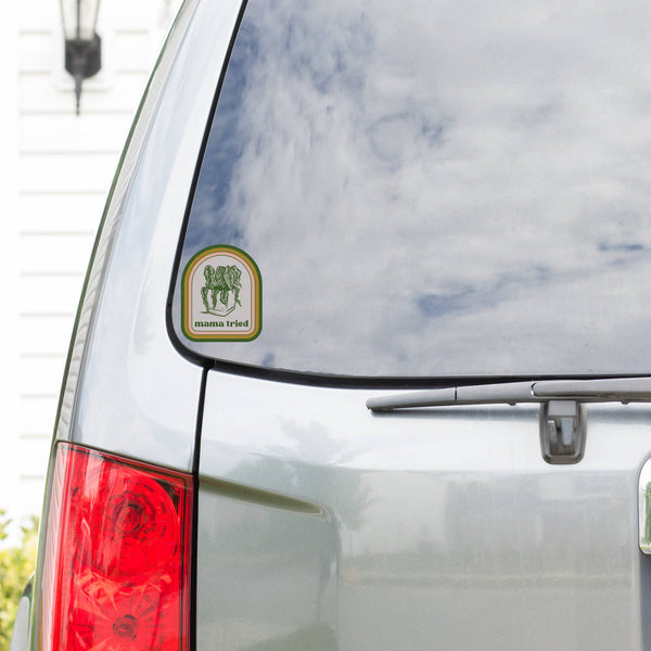 Mama Tried Plant Funny Country High Quality Vinyl Sticker