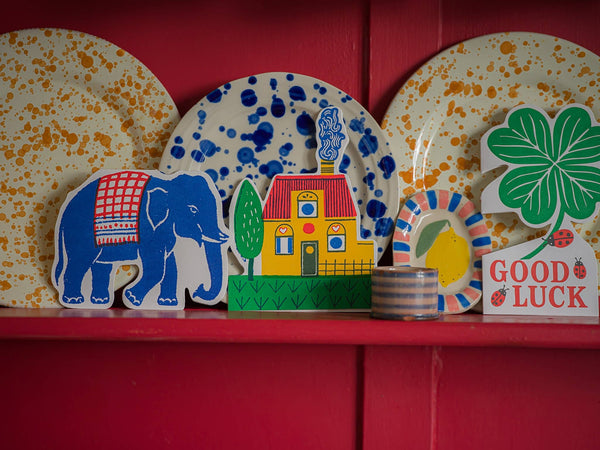 Elephant | Cut-Out - Greeting Card