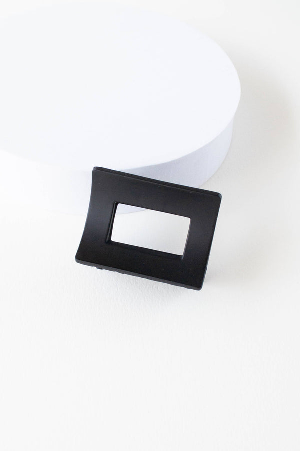 Matte Rectangle shaped Daily Design Hair Claw