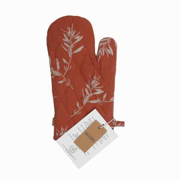 Oven Gloves Olives Cinnamon