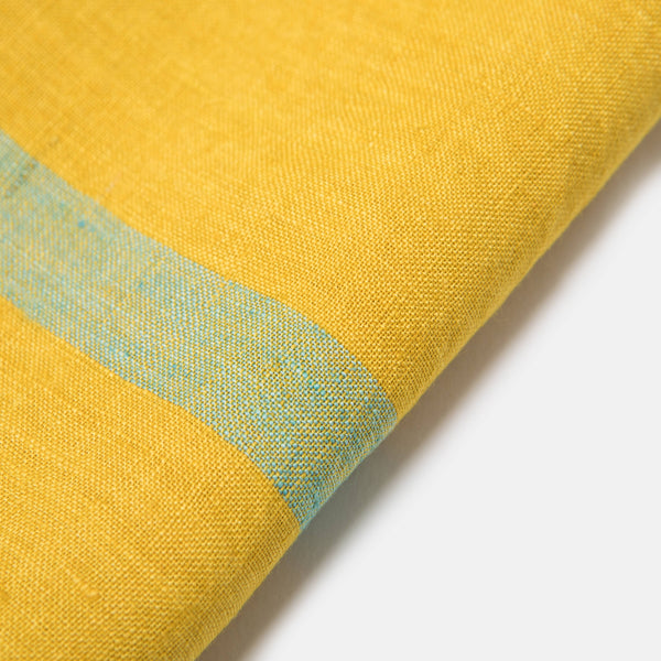 Laundered Linen Lime Aqua Napkins 20x20 - Set of 2