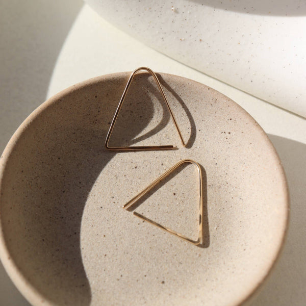 Sunday Slide Earrings in 14k Gold Fill or Sterling Silver