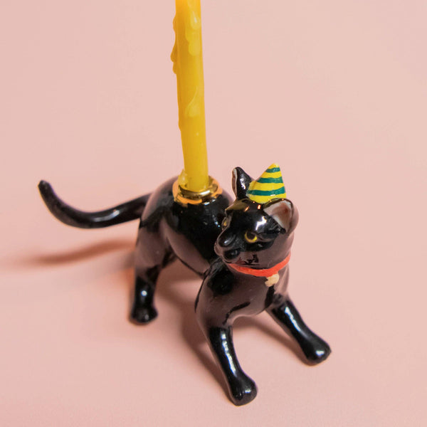Black Cat Cake Topper