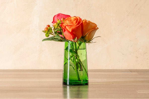 Moroccan Cone Glassware Large - Green