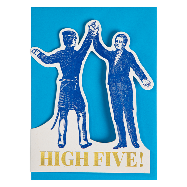 High Five | Cut-Out - Greeting Card