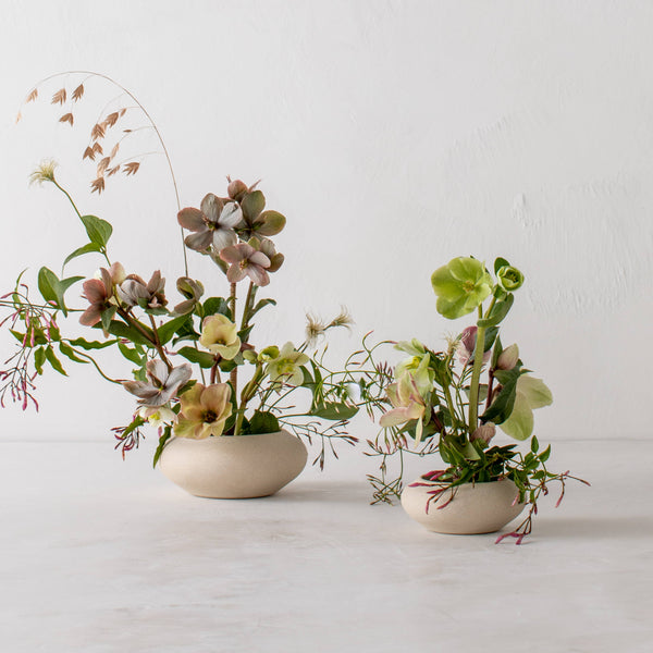Ikebana Vase No. 1 | Raw Stoneware
