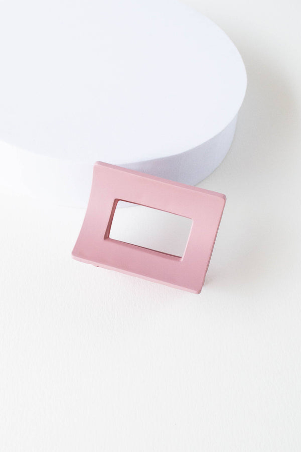 Matte Rectangle shaped Daily Design Hair Claw