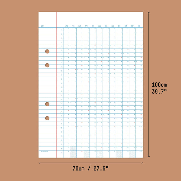 2026 Classic Calendar 70x100cm