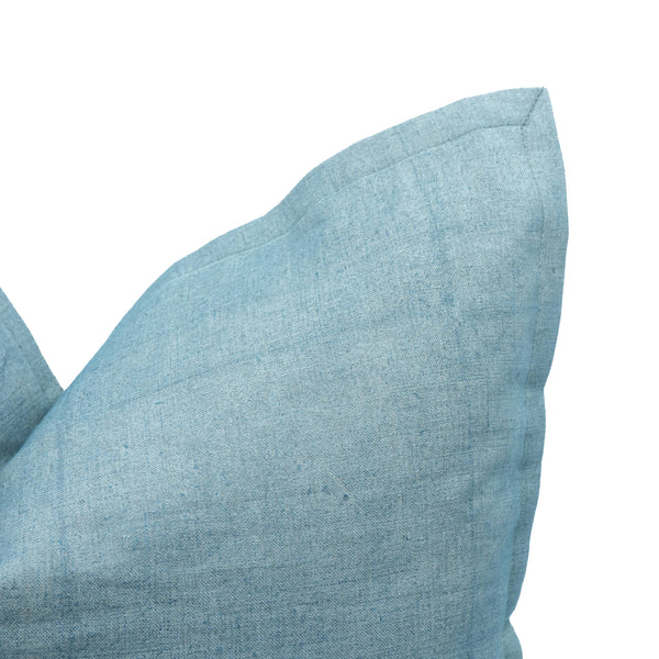 Hand Block Print Thick Linen Oxford Pillow Cover – Solid