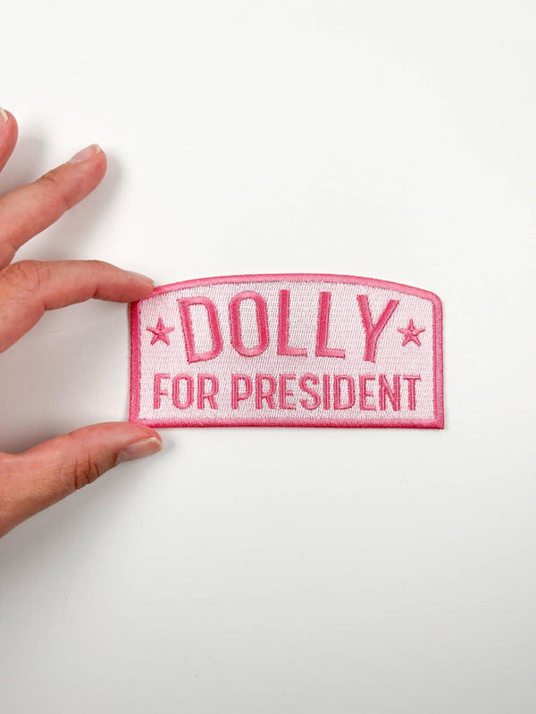 Oversized Dolly for President Pink Dolly Patch Cowgirl Rodeo