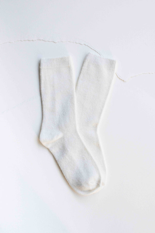 Bright Winter Wool Cashmere Blend Socks