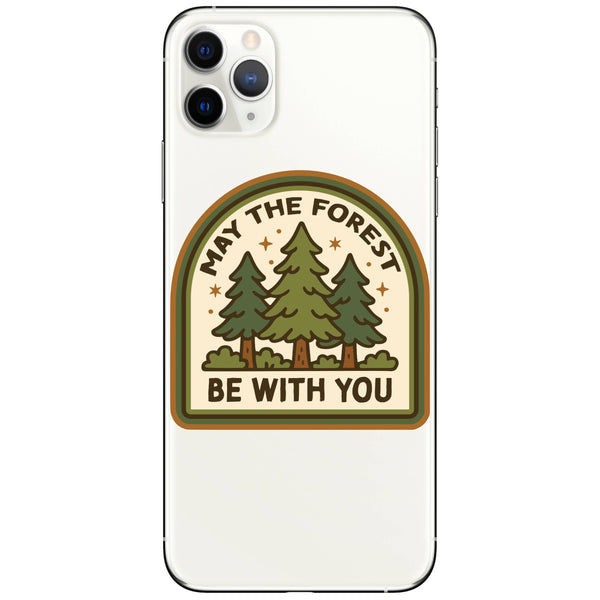 Nature Trees Outdoor Unplug High Quality Vinyl Sticker