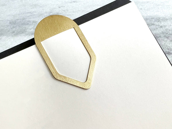 Brass Page Marker | Brass Bookmark, Arrow