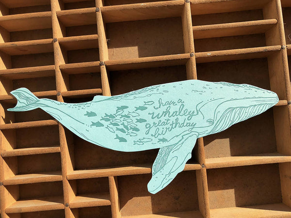 Whaley great birthday card