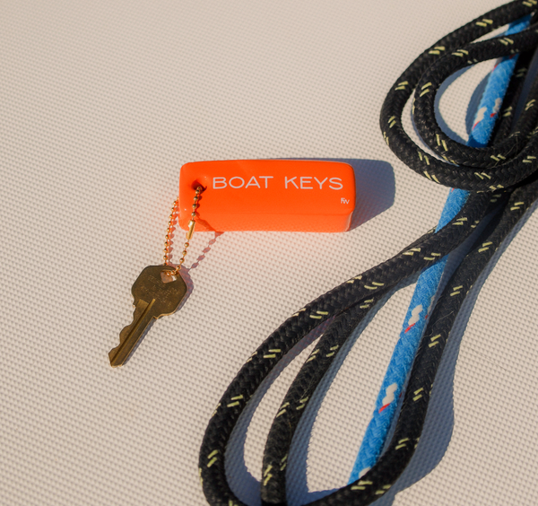 BOAT KEYS Floating Keychain