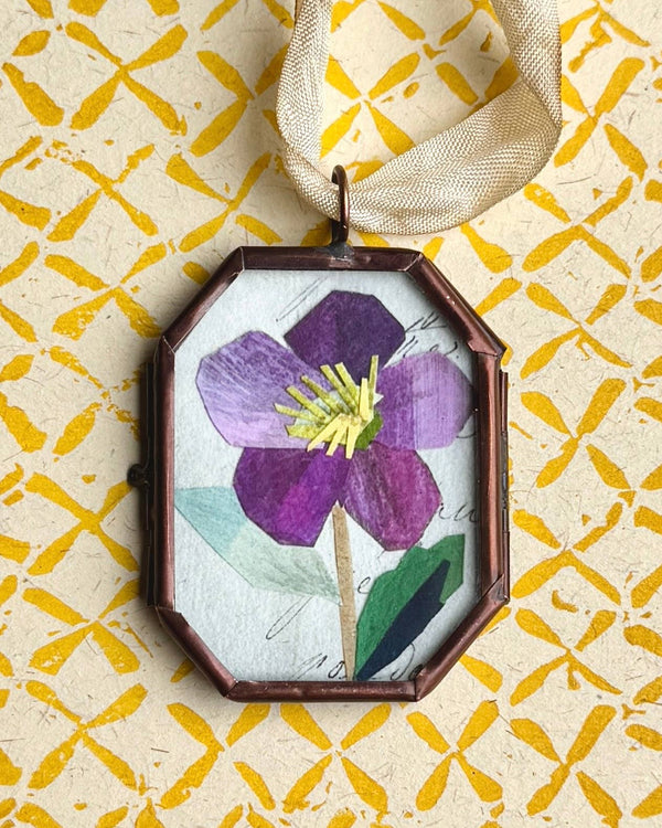 Hellebore ~ Small Locket