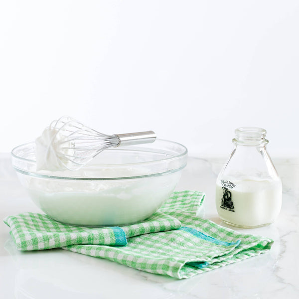 Two-Tone Gingham Lime/Aqua Tea Towel 20x30