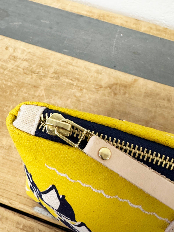 Zipper Pouch, Make-Up bag SAILING