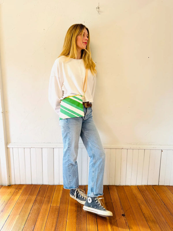Judy Crossbody Bag – Vintage Stripe