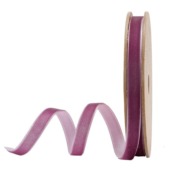 16 Colors | 3/8" Velvet Ribbon | 10 Yard Roll