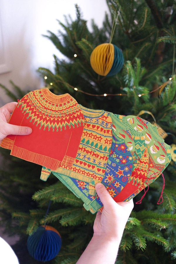 CHRISTMAS JUMPERS SEWN GARLAND