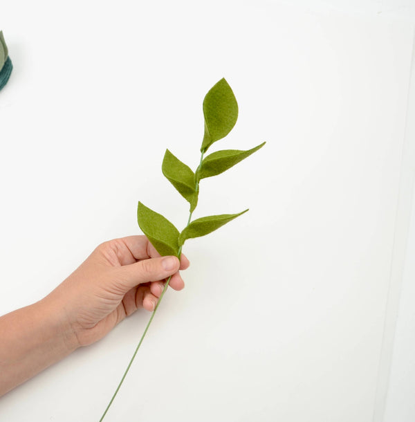 Felt Greenery Stems