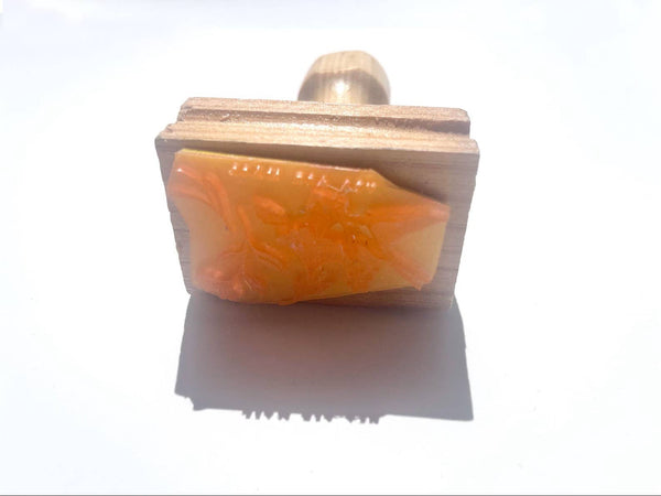 Mr. Zip Christmas Rubber Stamp for Holiday Mail & Crafts
