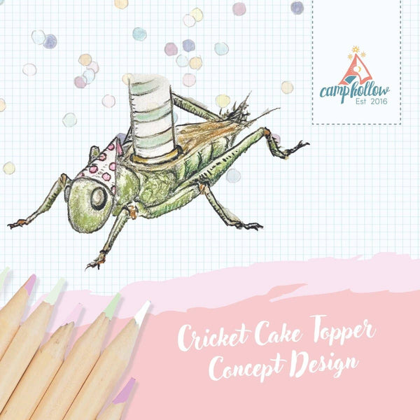 Cricket Cake Topper