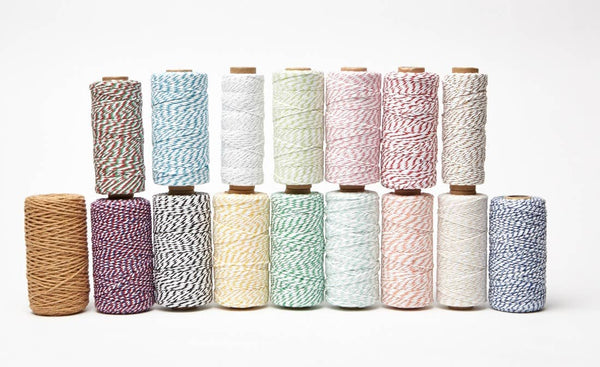 2MM 100% Yellow & White Baker's Twine
