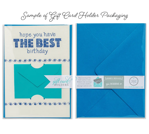 Great Job Trophy | Gift Card Holder