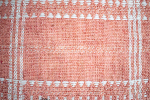 Aditi - 20" Coral Indian Wool Pillow Cover