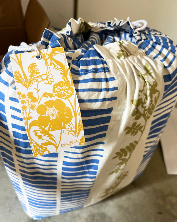 Cotton Throw - Modern Farm House Vintage Inspired 50x70