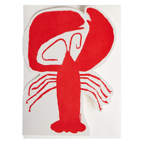 The Lobster | Cut-Out - Greeting Card